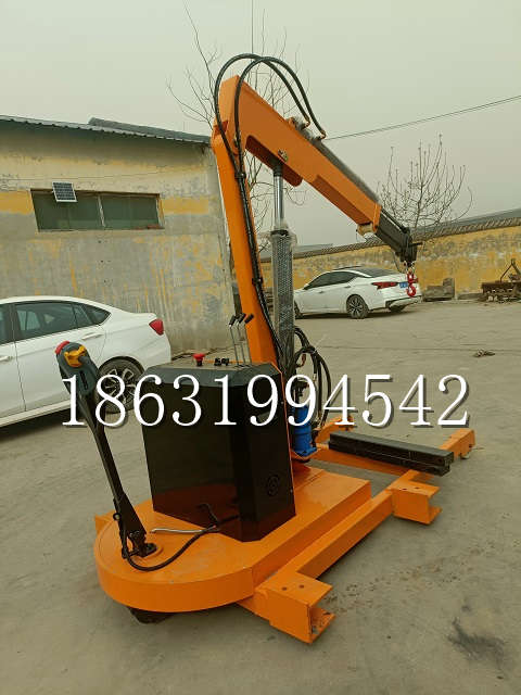 伽师县自卸车厢随车吊 自制轮式四不像起重机 四驱平板吊 5吨 贵盛